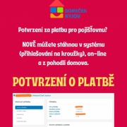 Potvrzení o platbě z pohodlí domova